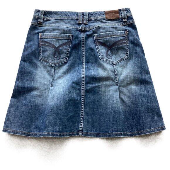 Esprit Denim A-Line Skirt - Picture 5 of 9